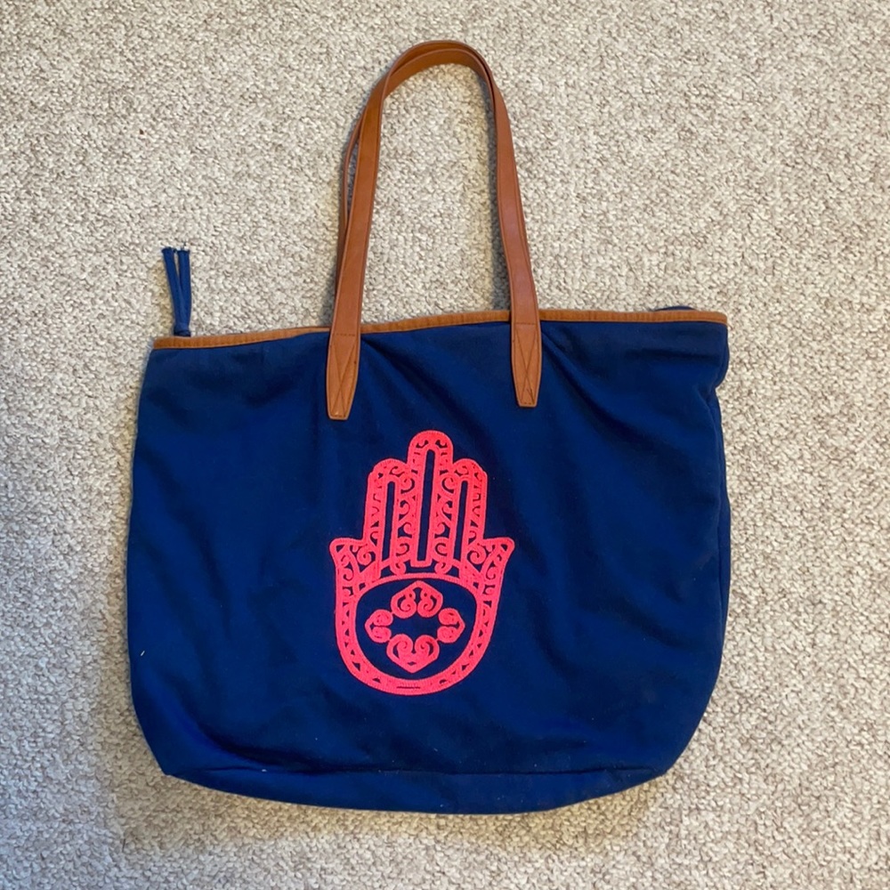 Tote Bag with Zipper